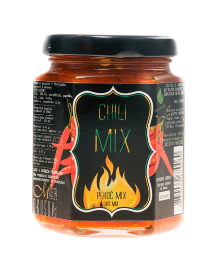 Čili omaka MIX 191 ml (Mojstri okusov)