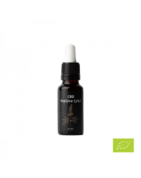 CBD kapljice 5% 20 ml (Eko kmetija Pri omi Neži)