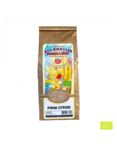 Eko pirini otrobi 0,5 kg (Eko kmetija Podgraj&scaron;ek)
