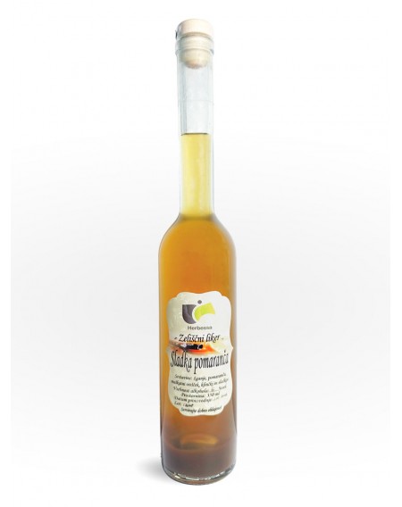 Zeli&scaron;čni liker Sladka pomaranča 350 ml (Herbessa)
