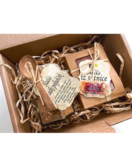 Darilni paket Sladki poljubček (Herbessa)